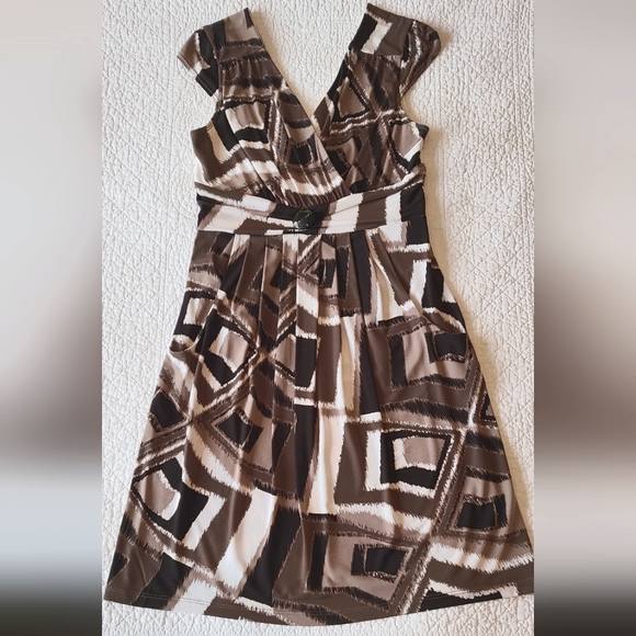 Casual Cap Sleeve Dress - Picture 1 of 3